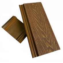 Wood Plastic Composite Ceiling Exterior Cladding Wood Grain WPC Waterproof Wall Cladding